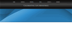 Desktop Screenshot of celebratinglifeministries.ca