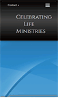 Mobile Screenshot of celebratinglifeministries.ca